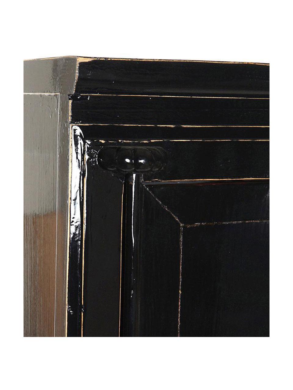 Chiffonier Laquard, Negro, An 108 x Al 172 cm