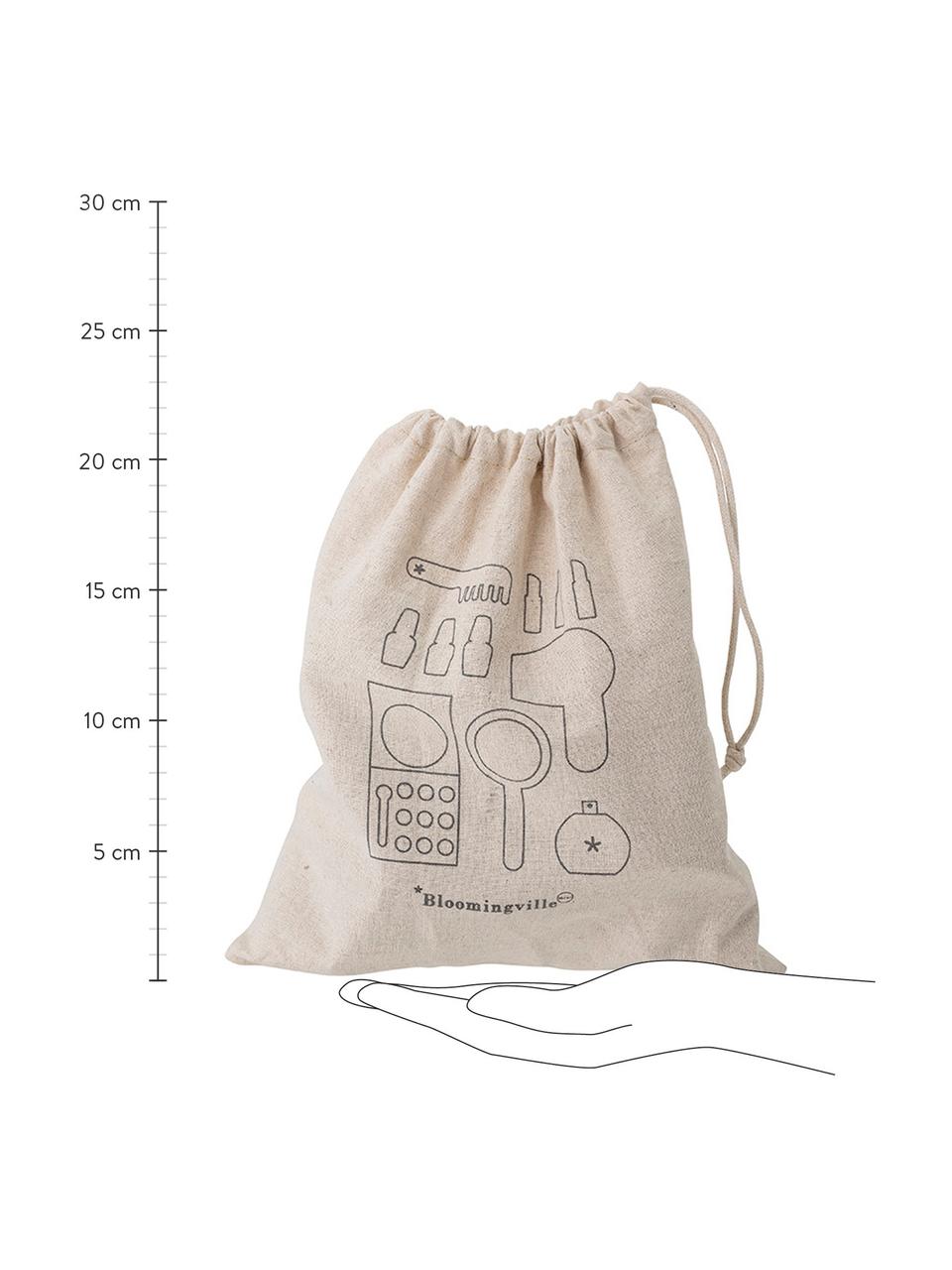 Sada hraček Daisy Make-up, 11 dílů, Dřevo, akryl, Světle hnědá, více barev, Š 22 cm, V 22 cm