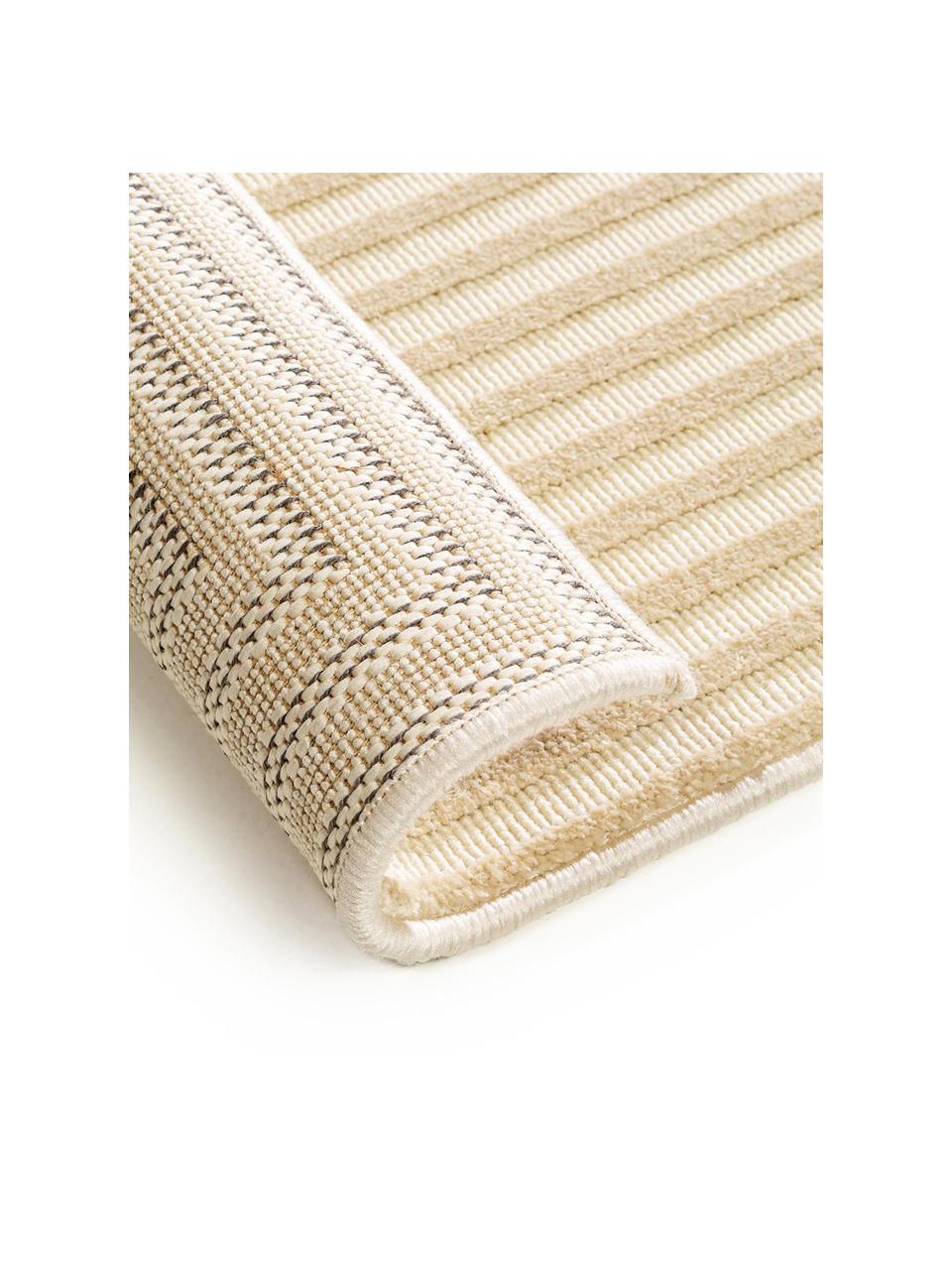 Tapis beige crème Diamond, Couleur crème, beige clair