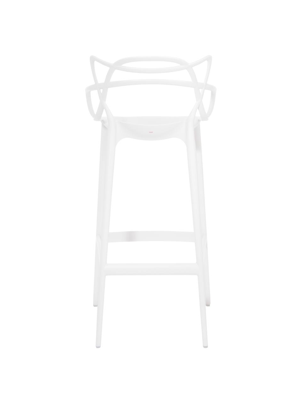 Chaise de bar design Masters, Blanc