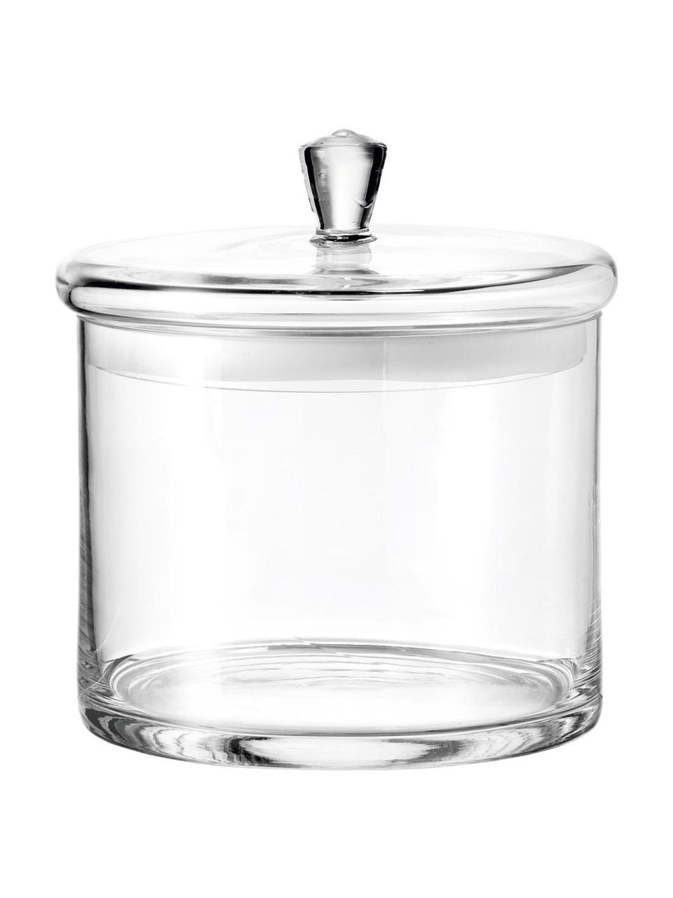 Bocal de conservation en verre fait main Top, Verre, Transparent, Ø 18 x haut. 20 cm