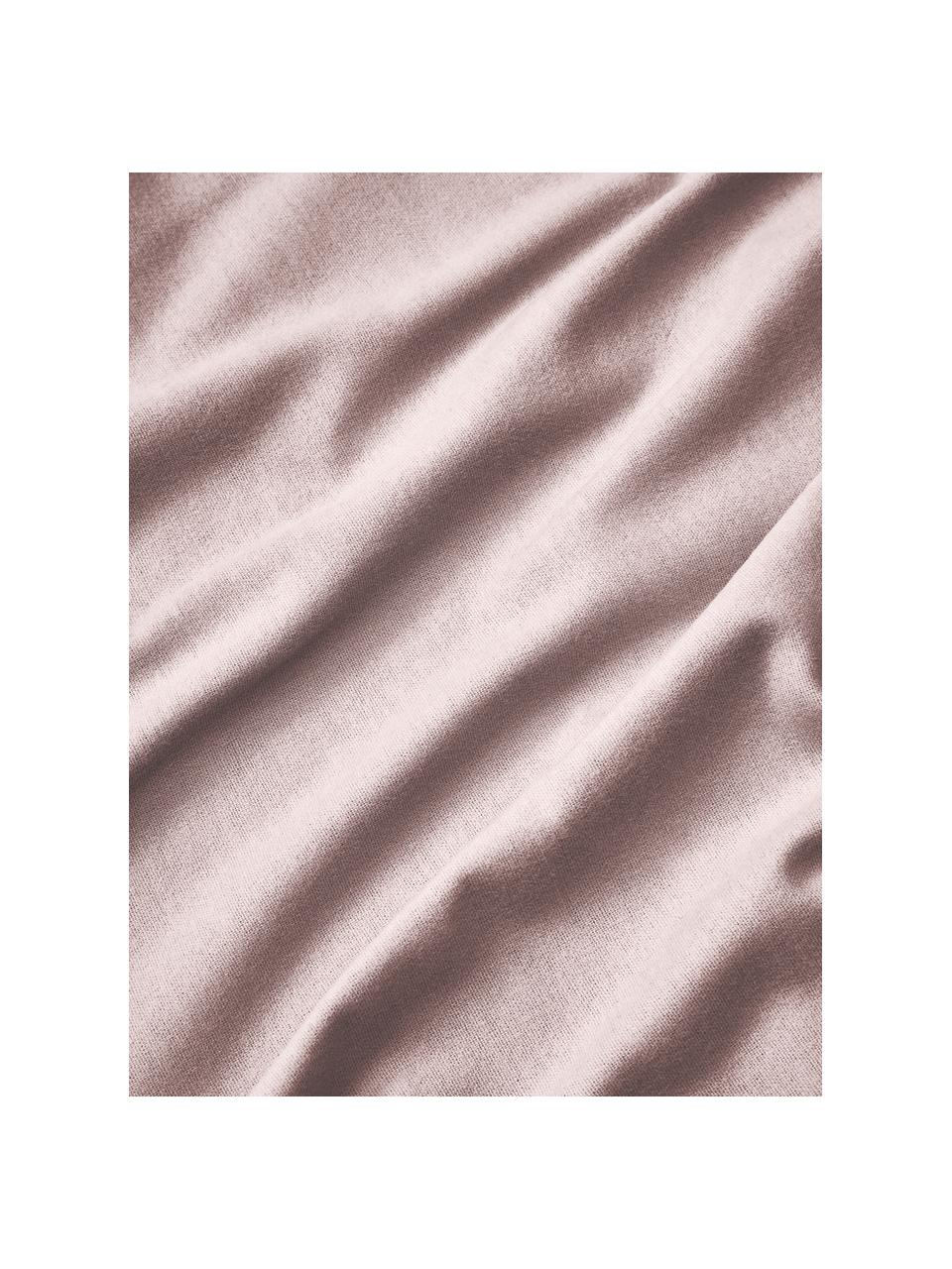Taie d'oreiller en flanelle Biba, Rose pâle, larg. 50 x long. 70 cm