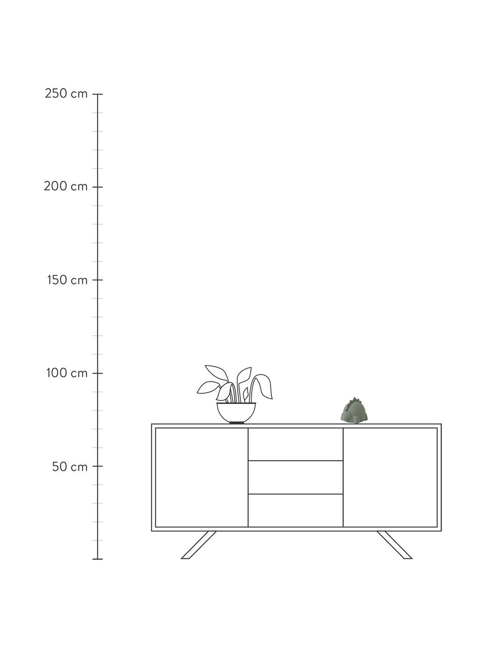 Svetelná LED dekorácia Winston Dino, 100 % silikón, Zelená, Ø 11 x V 14 cm