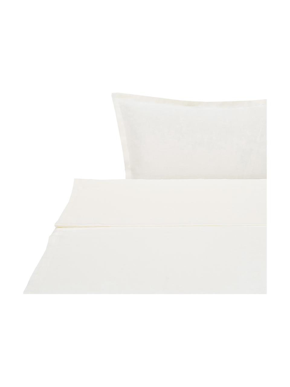 Set lenzuola in lino color crema Soffio 3 pz, Cotone
La biancheria da letto in cotone è piacevolmente morbida sulla pelle, assorbe bene l'umidità ed è adatta per chi soffre di allergie, Crema, 260 x 295 cm + 2 federe 50 x 80 cm