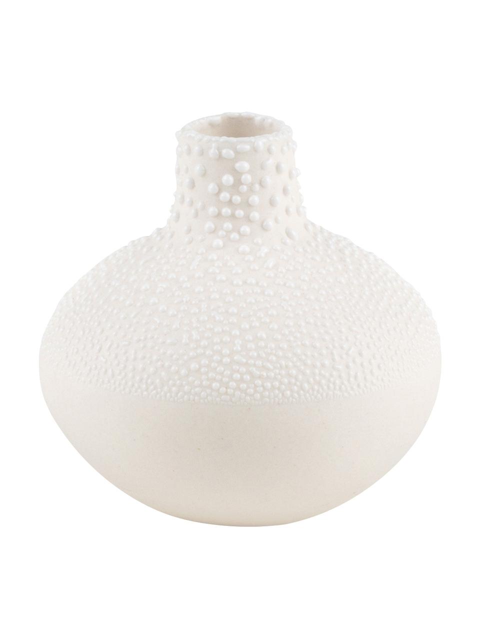 Petits vases blancs Perla, 3 élém., Blanc