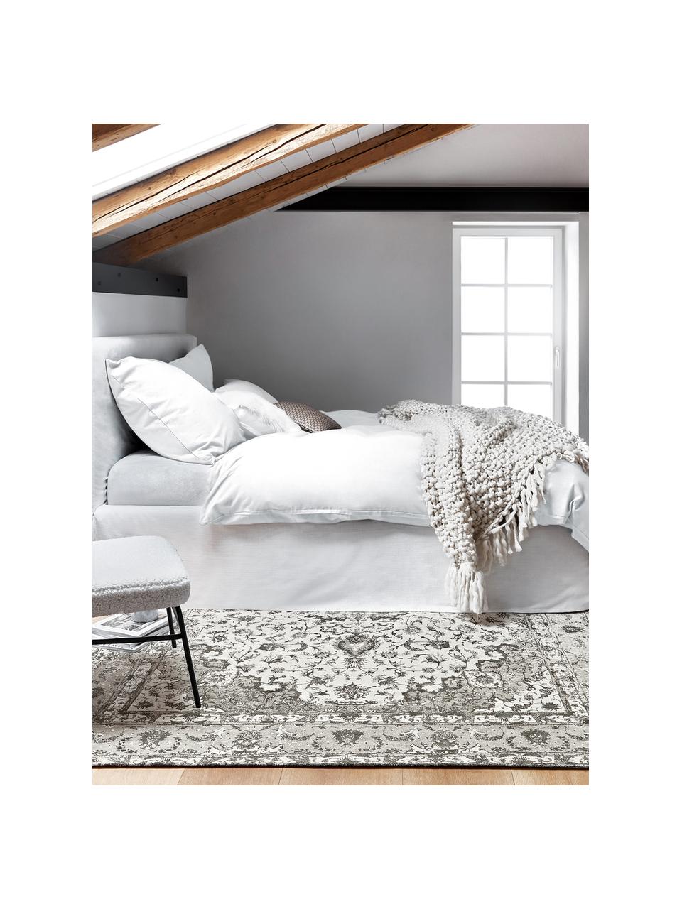 Flanell-Bettdeckenbezug Biba aus Baumwolle in Weiß, Webart: Flanell Flanell ist ein k, Weiß, B 200 x L 200 cm