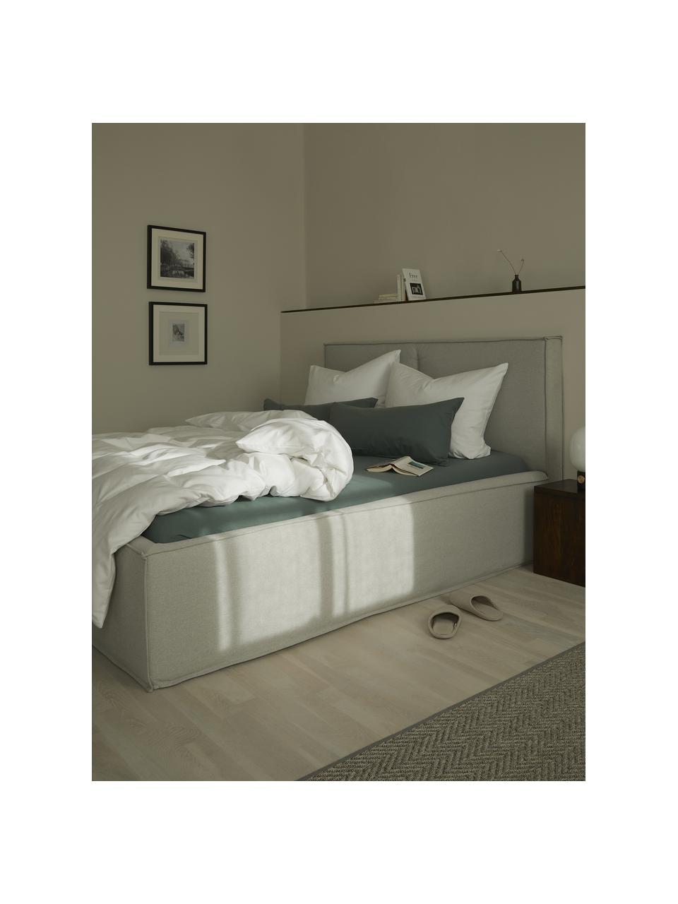 Flanell-Bettdeckenbezug Biba, Webart: Flanell, Weiß, B 135 x L 200 cm