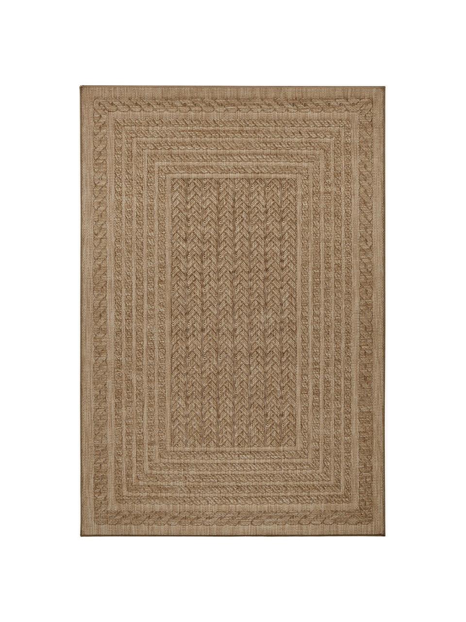 In- & Outdoor-Teppich Limonero in Jute-Optik, 100 % Polypropylen, Beige, B 80 x L 150 cm (Größe XS)