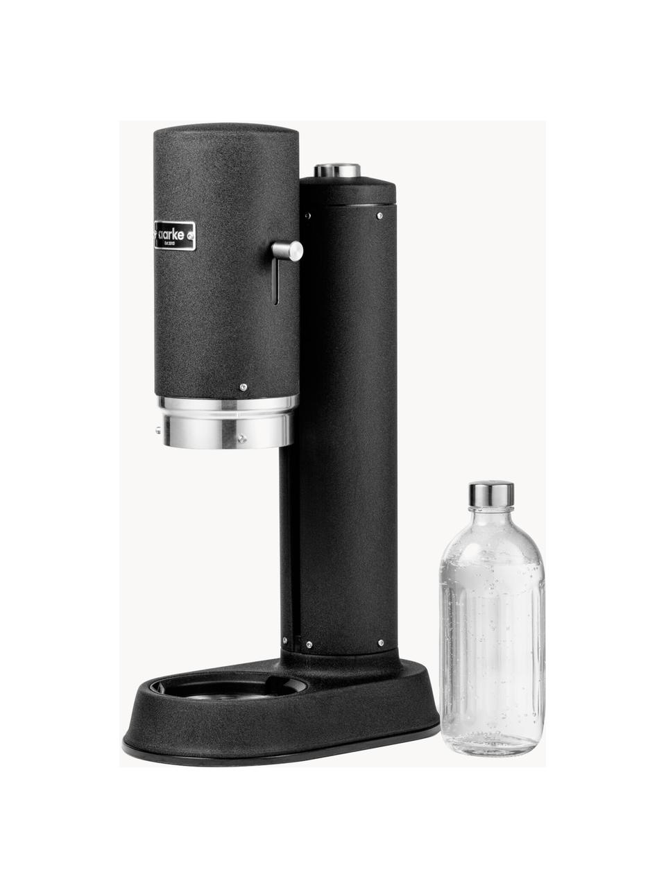 Máquina de refrescos Carbonator Pro, Botella: vidrio, Negro mate, Set de diferentes tamaños