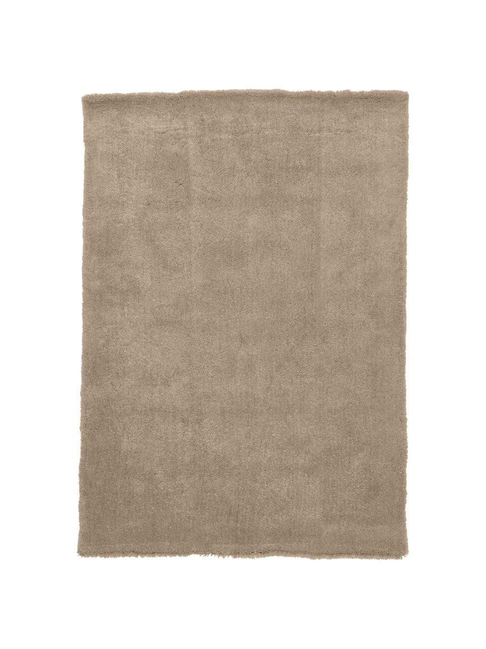 Puszysty dywan z długim włosiem Leighton, Brązowy, S 300 x D 400 cm (Rozmiar XL)