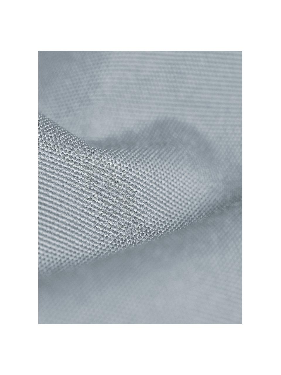 Grosser Sitzsack Meadow, Bezug: Polyester, polyurethanbes, Steingrau, 130 x 160 cm