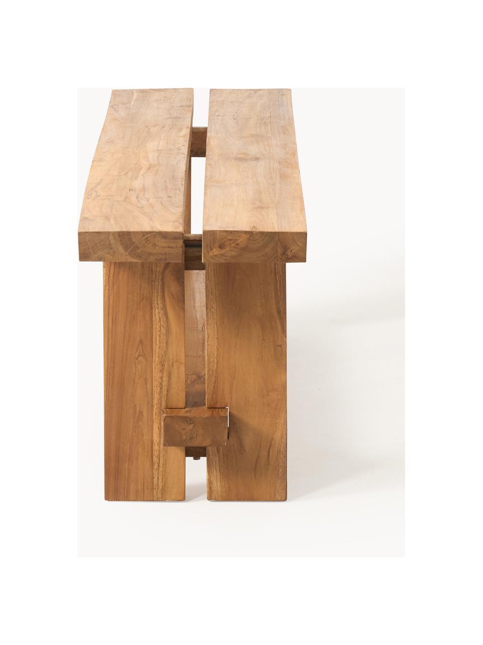 Ławka z drewna tekowego Hugo, różne rozmiary, Drewno tekowe bejcowane

Ten produkt jest wykonany z drewna pochodzącego ze zrównoważonych upraw, które posiada certyfikat FSC®., Drewno tekowe bejcowane, S 160 x G 35 cm
