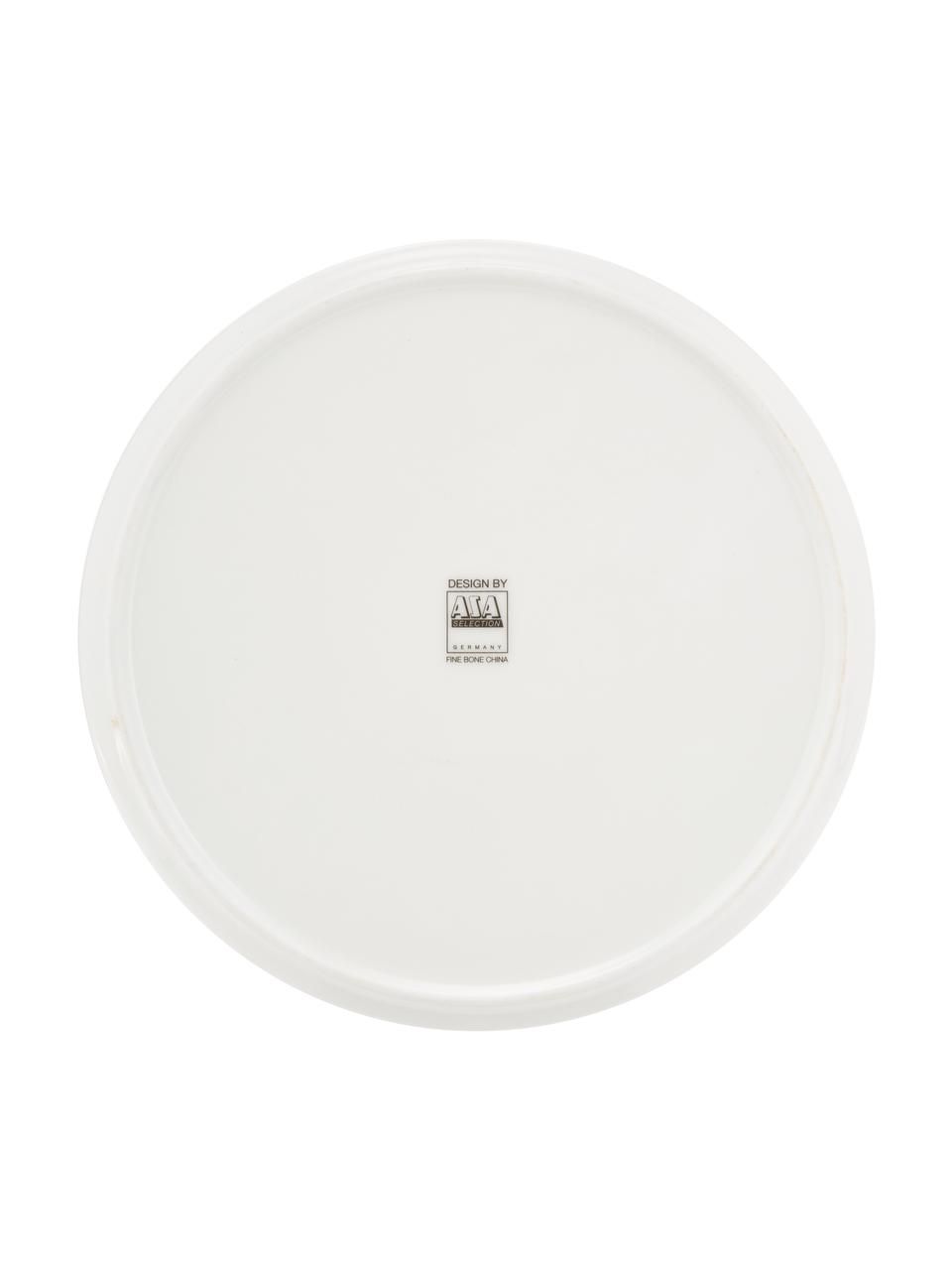 Raňajkový tanier z čínskeho porcelánu Oco, 6 ks, Čínsky porcelán
Mäkký porcelán, ktorý sa vyznačuje predovšetkým žiarivým, priehľadným leskom, Slonovinová kosť, Ø 21 cm