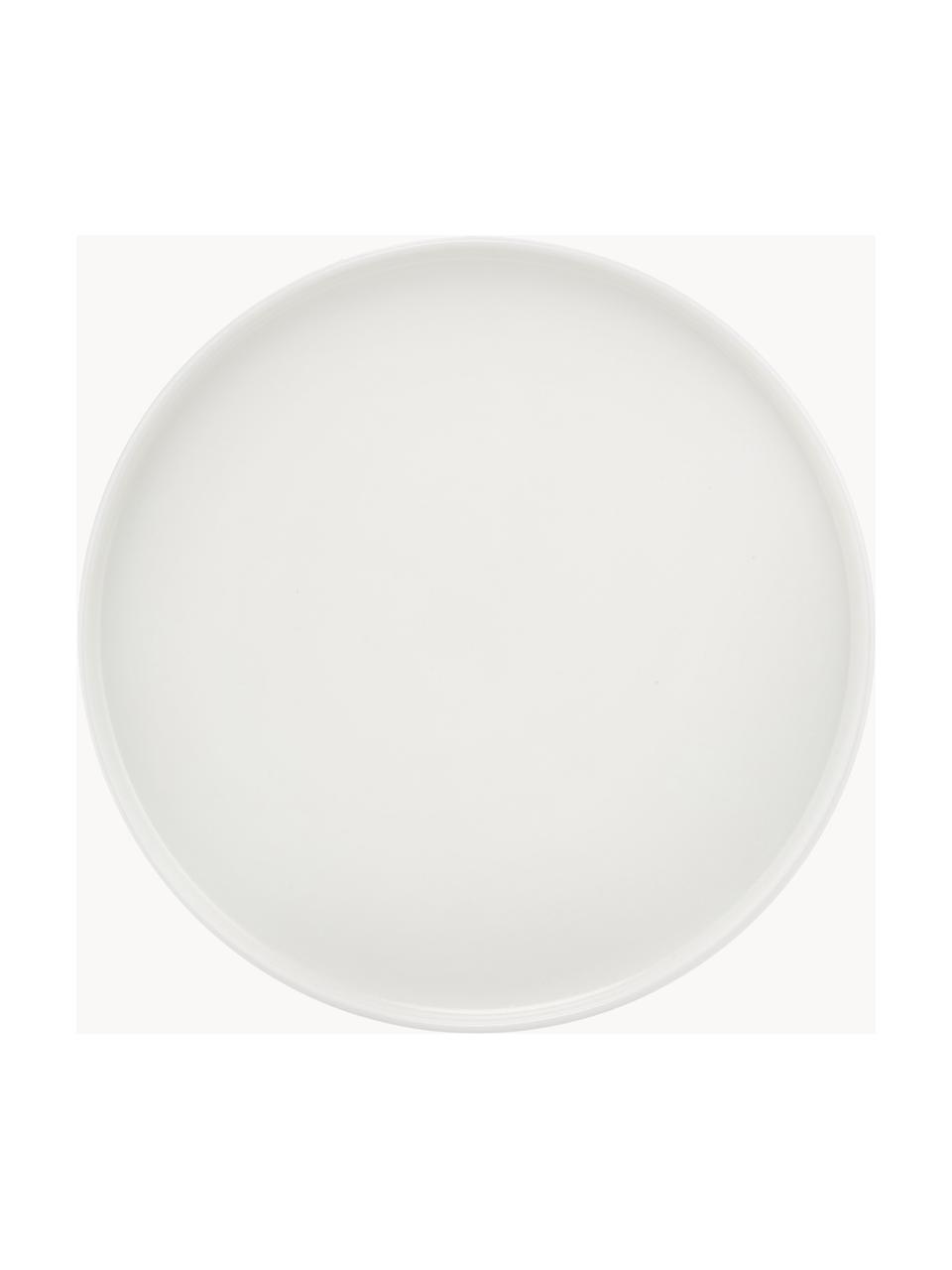 Platos postre de porcelana Oco, 6 uds., Porcelana Fine Bone China (fina de hueso)
Fine Bone China es una pasta de porcelana fosfática que se caracteriza por su brillo radiante y translúcido., Off White, Ø 21 cm