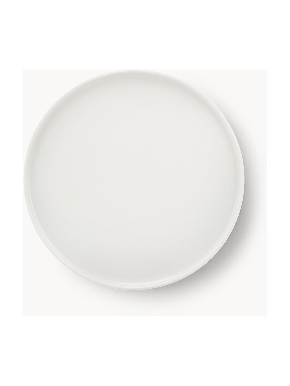 Platos postre de porcelana Oco, 6 uds., Porcelana Fine Bone China (fina de hueso)
Fine Bone China es una pasta de porcelana fosfática que se caracteriza por su brillo radiante y translúcido., Off White, Ø 21 cm