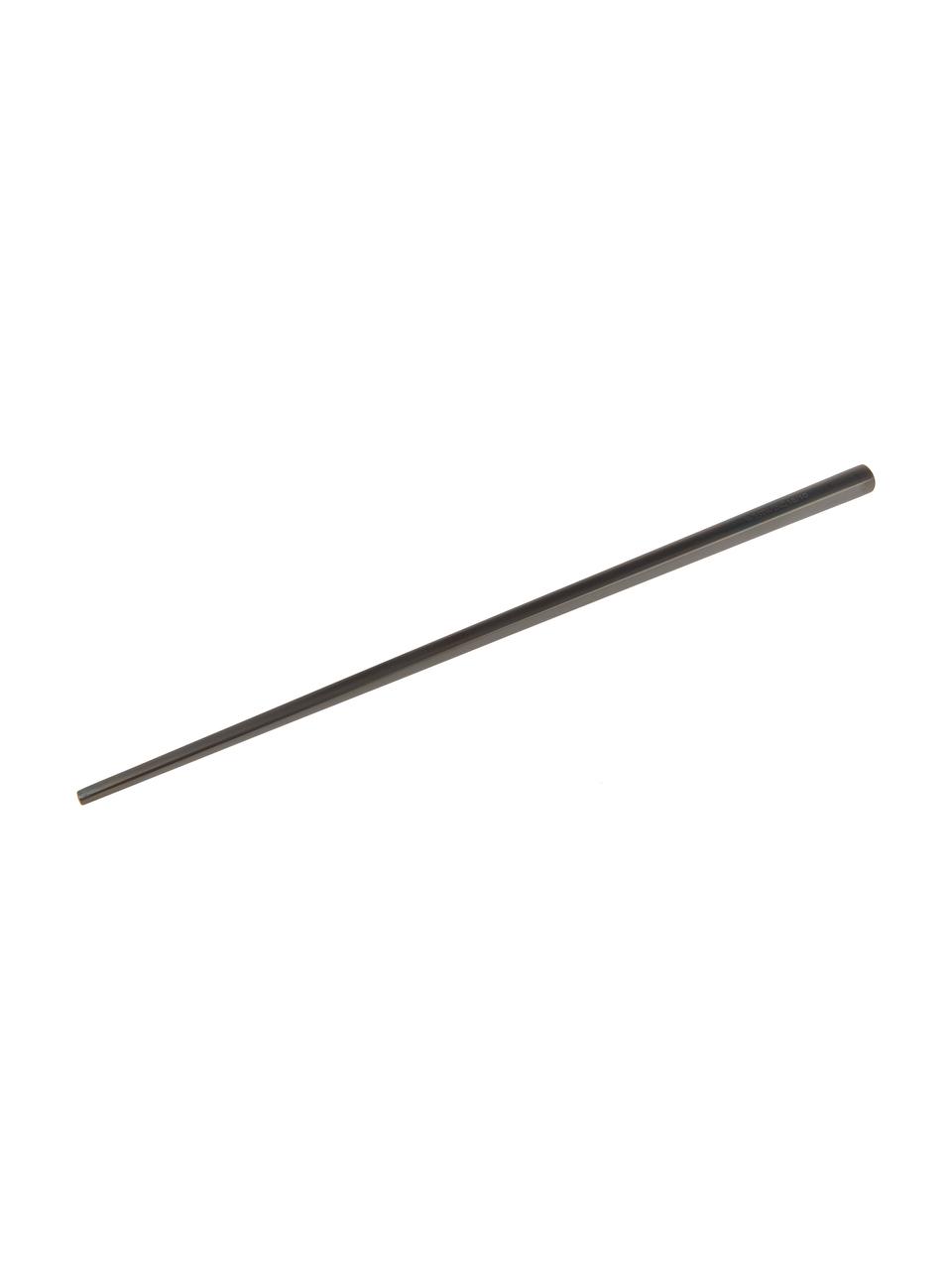 Jídelní hůlky Shine, 2 páry, Nerezová ocel

Příbory jsou vyrobeny z nerezové oceli. Jsou pevné, nerezaví a jsou odolné vůči bakteriím., Matná černá, D 23 cm