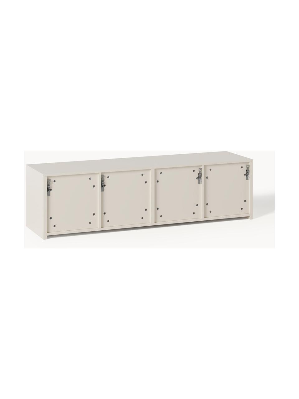 Credenza bassa con fronte millerighe Shea, Pannello di fibra a media densità (MDF) laccato

Questo prodotto è realizzato con legno di provenienza sostenibile e certificato FSC®., Beige chiaro, Larg. 150 x Alt. 41 cm