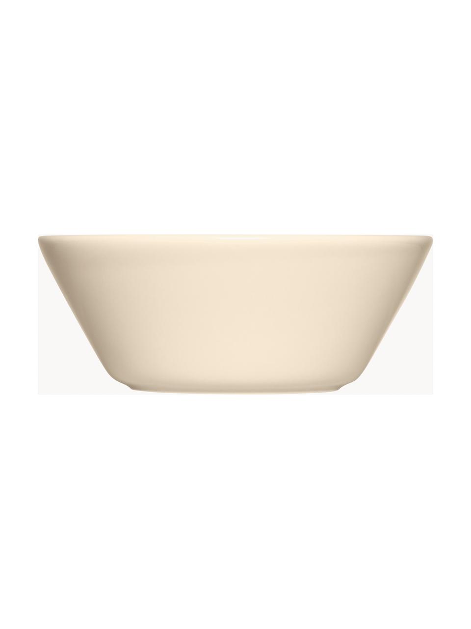 Bol en porcelaine Teema, Vitro-porcelaine, Blanc crème, Ø 15 x haut. 6 cm