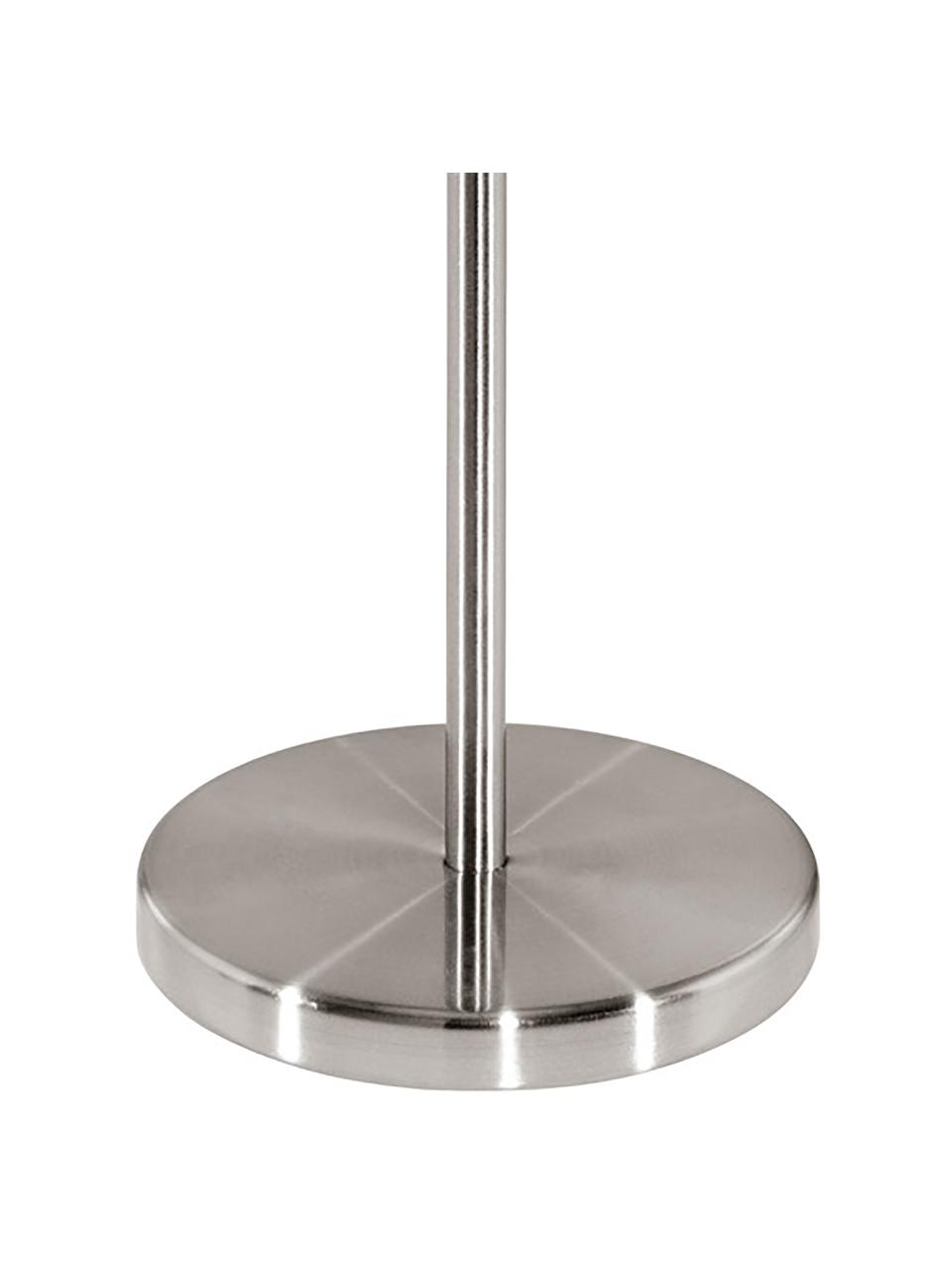 Stolní lampa Jamie, Černá, stříbrná, Ø 23 cm, V 42 cm