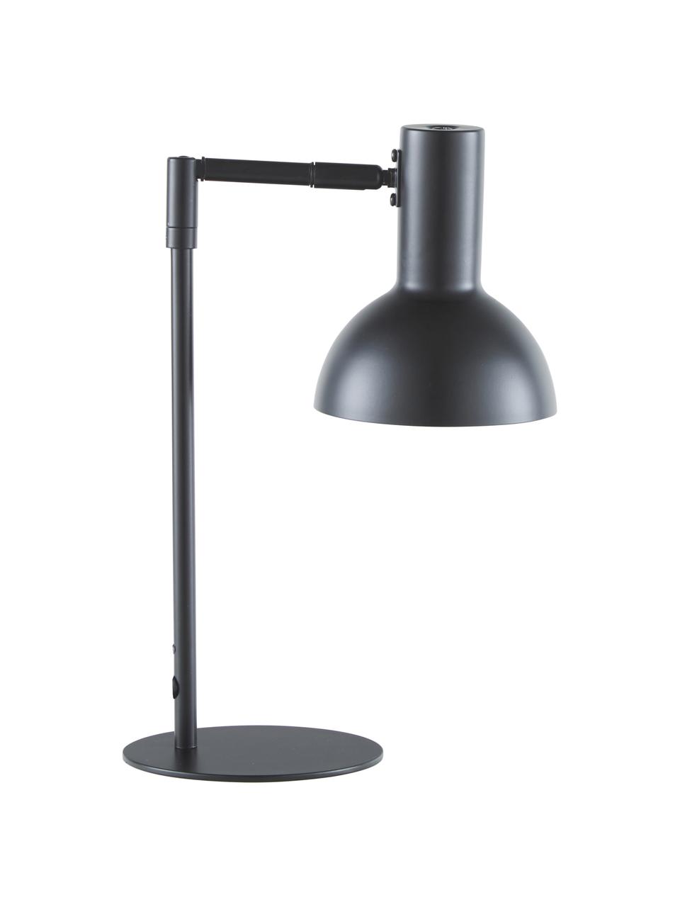 Lampe de bureau industrielle Bobi, Noir