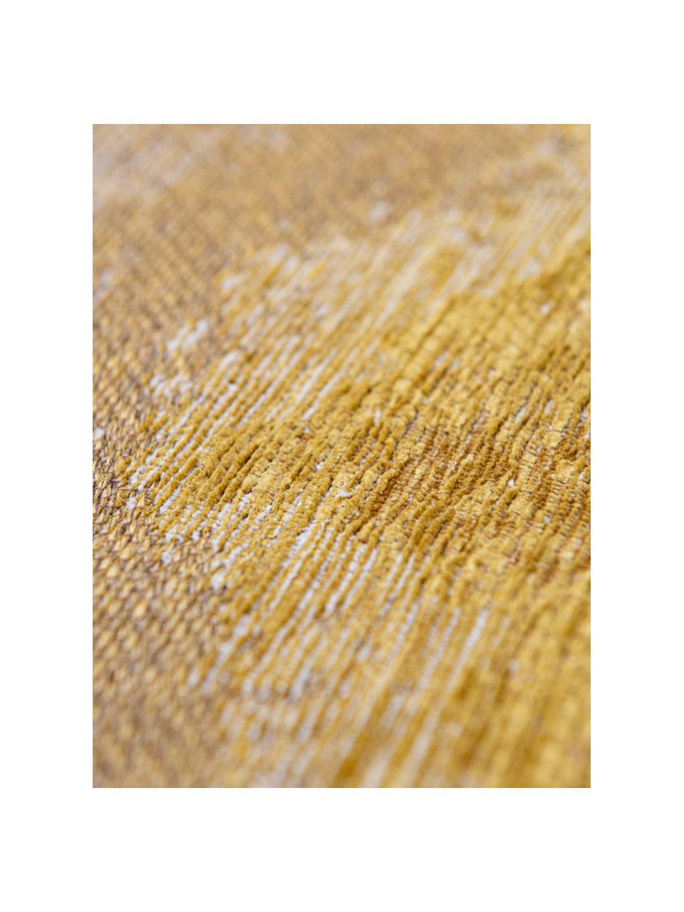 Koberec s abstraktným vzorom Iode, 100 % polyester, Okrová a béžová, Š 80 x D 150 cm (veľkosť XS)