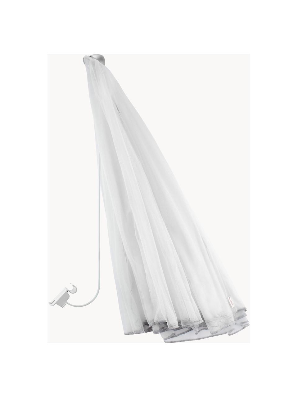 Baldaquin pour berceau Bliss, 100 % polyester, Blanc, larg. 45 x long. 74 cm