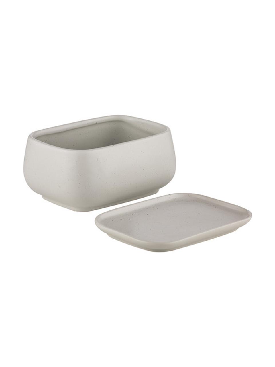 Máselnička Nestle, Kamenina, Béžová, Š 15 cm, V 8 cm