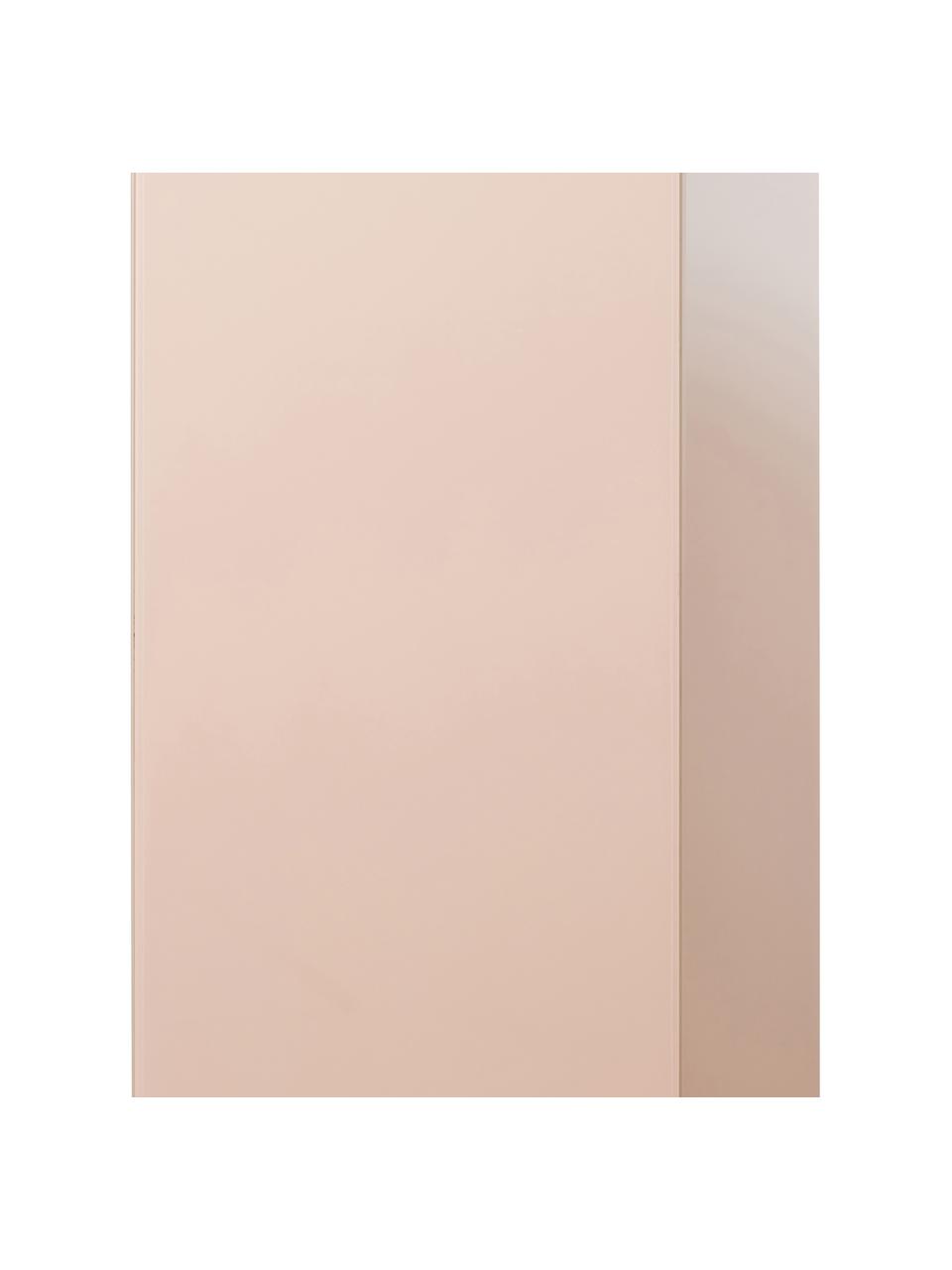 Columna decorativa Mirror, Espejo de cristal, tablero de fibras de densidad media (MDF), Beige, An 35 x Al 110 cm