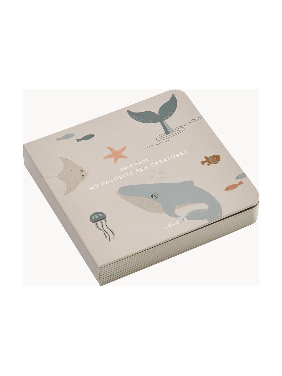 Obrázková knížka pro miminko Bertie, 100 % papír, Motiv moře, Š 12 cm, V 12 cm