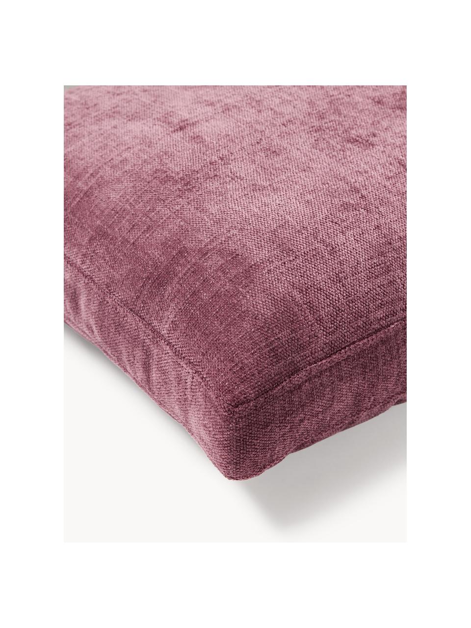 Sofa-Kissen Tribeca, Hülle: 100 % Polyester, Webstoff Aubergine, B 50 x L 50 cm