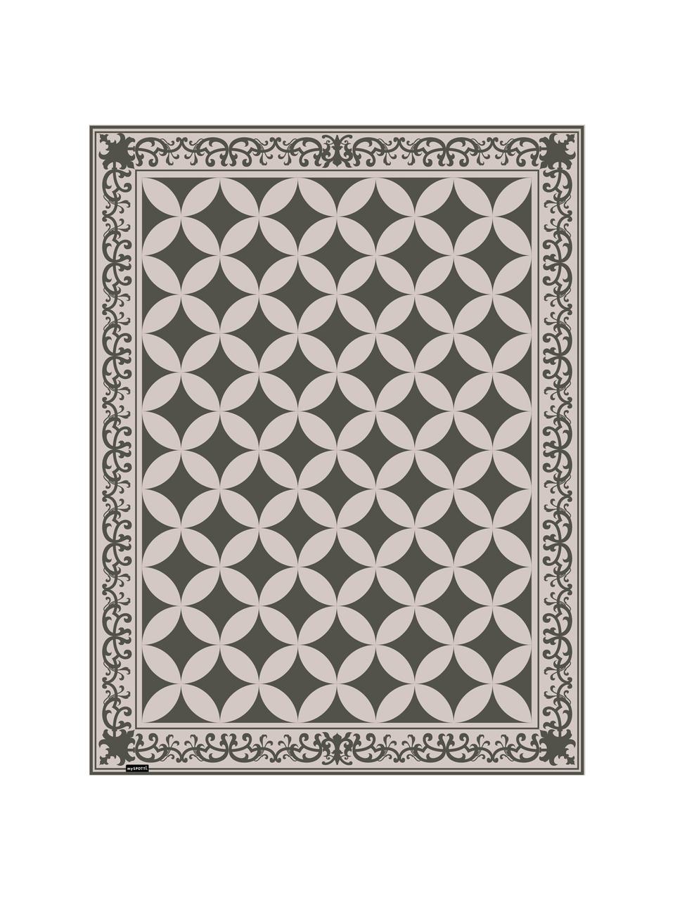 Alfombra vinílica Chadi, antideslizante, Vinilo reciclable, Caquí, beige, An 65 x L 85 cm