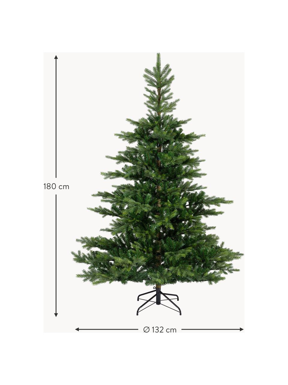 Künstlicher Weihnachtsbaum Grandis, verschiedene Grössen, Dunkelgrün, Ø 132 x H 180 cm