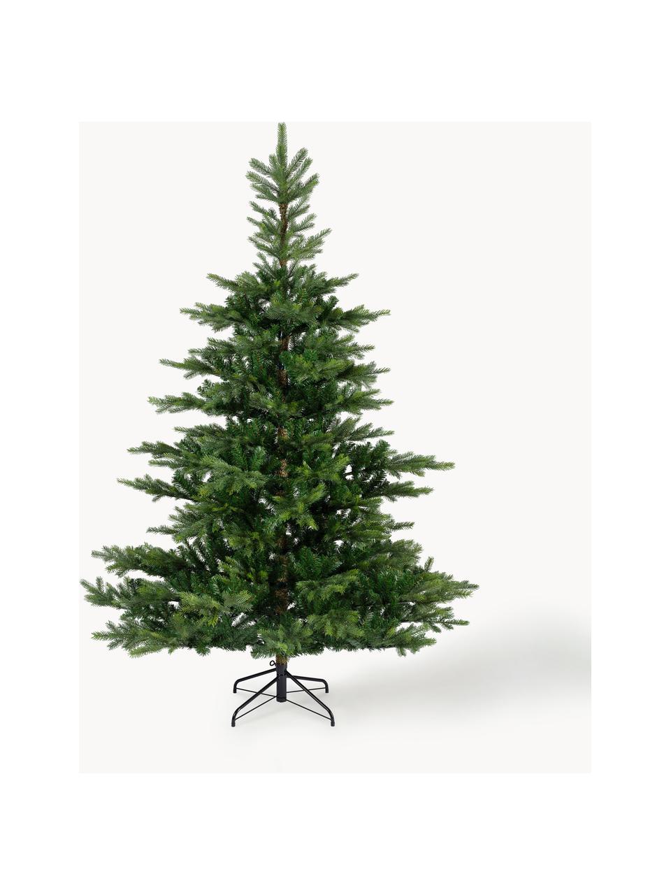 Sapin de Noël artificiel Grandis, tailles variées, Vert foncé, Ø 132 x haut. 180 cm