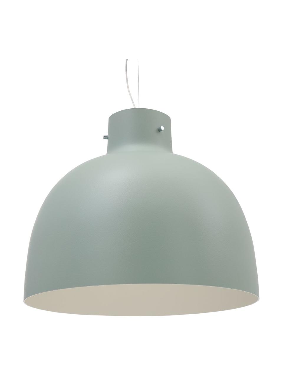 Lampa wisząca Bellissima, Tworzywo sztuczne, Szałwiowy zielony, Ø 50 x W 41 cm