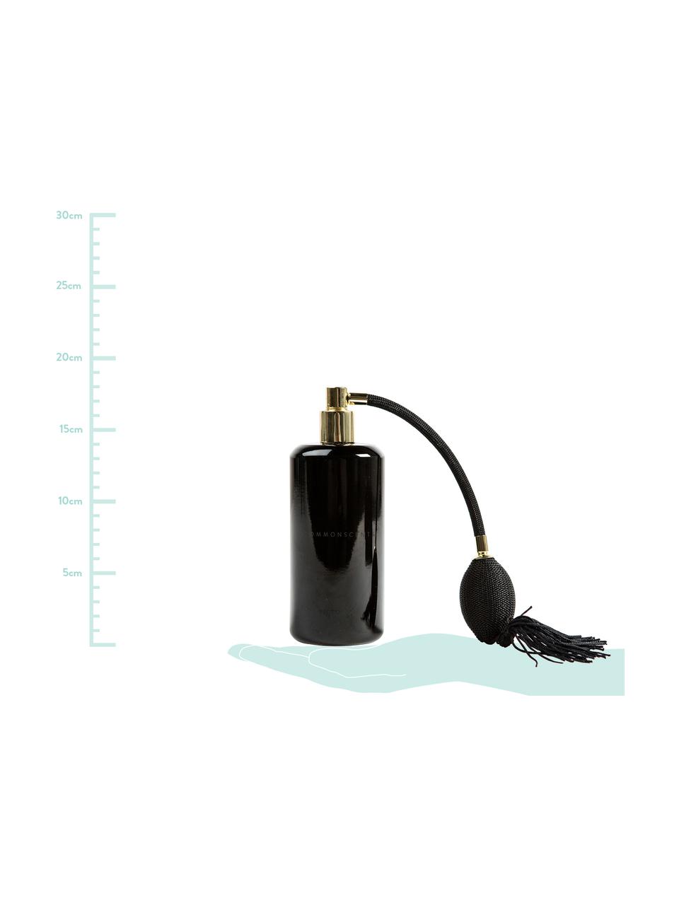 Spray per ambienti Commonscents (gelsomino & cedro), Contenitore: vetro, Testa della pompa: metallo rivestito, Nero, 180 ml