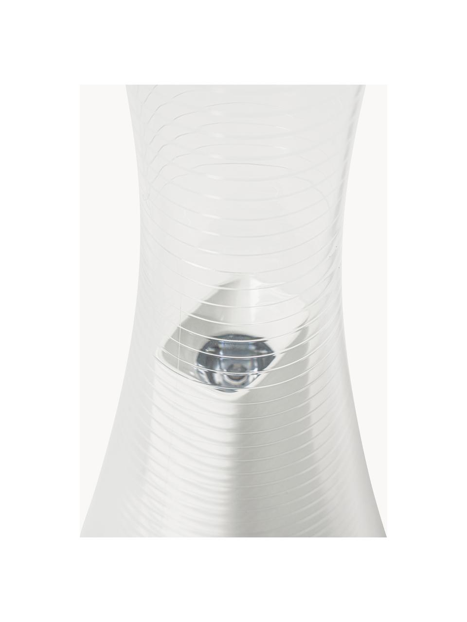 Stolní LED lampa Come Together, Umělá hmota, potažený hliník, Bílá, Š 9 cm, V 27 cm
