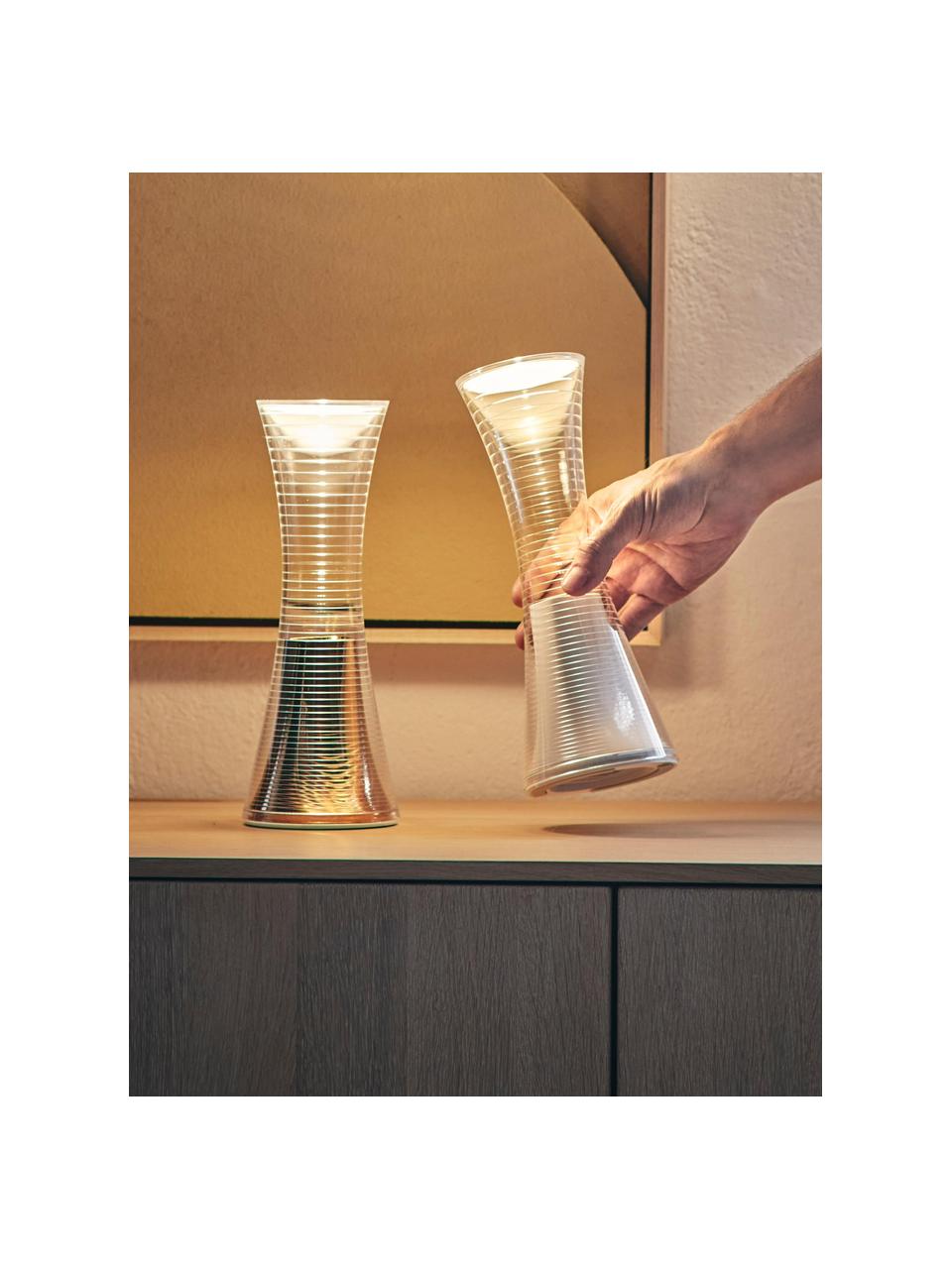 LED-Tischlampe Come Together, Kunststoff, Aluminium, beschichtet, Weiß, B 9 x H 27 cm