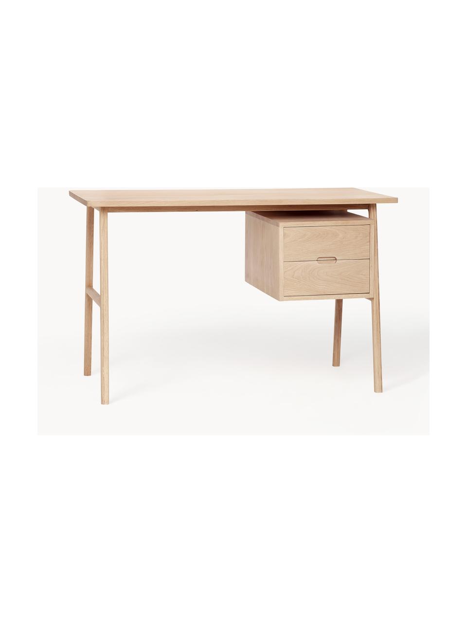 Dřevěný psací stůl Architect, Dubová dýha, dubové dřevo

Tento produkt je vyroben z udržitelných zdrojů dřeva s certifikací FSC®., Dubové dřevo, Š 120 cm, H 57 cm