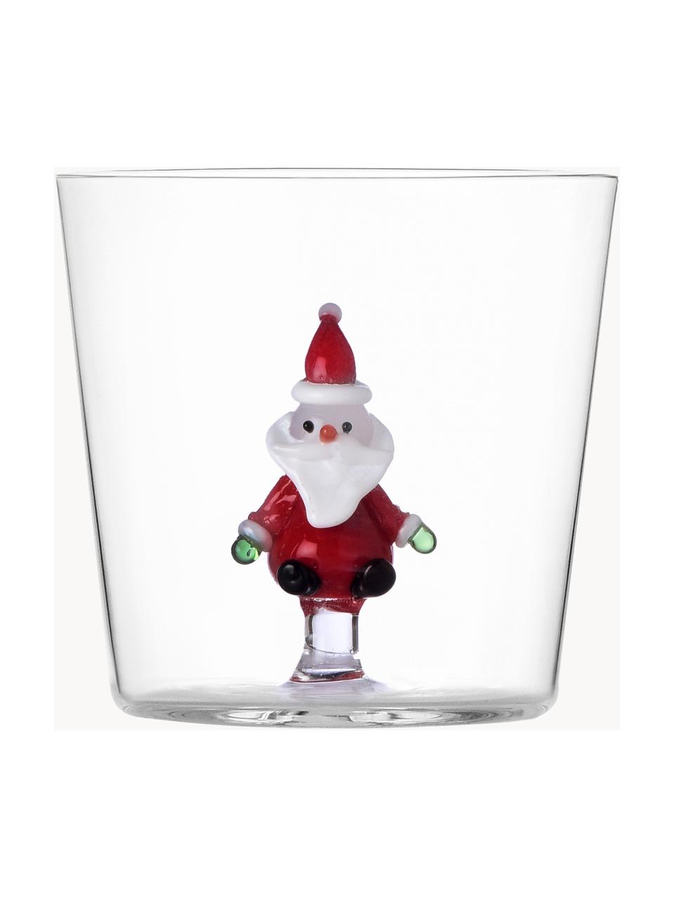 Handgefertigte Wassergläser Christmas Tales, 2 Stück, Borosilikatglas

Entdecke die Vielseitigkeit von Borosilikatglas für Dein Zuhause! Borosilikatglas ist ein hochwertiges, zuverlässiges und robustes Material. Es zeichnet sich durch seine aussergewöhnliche Hitzebeständigkeit aus und ist daher ideal für Deinen heissen Tee oder Kaffee. Im Vergleich zu herkömmlichem Glas ist Borosilikatglas widerstandsfähiger gegen Brüche und Risse und somit ein sicherer Begleiter in Deinem Zuhause., Weihnachtsmann, Ø 9 x H 8 cm, 350 ml