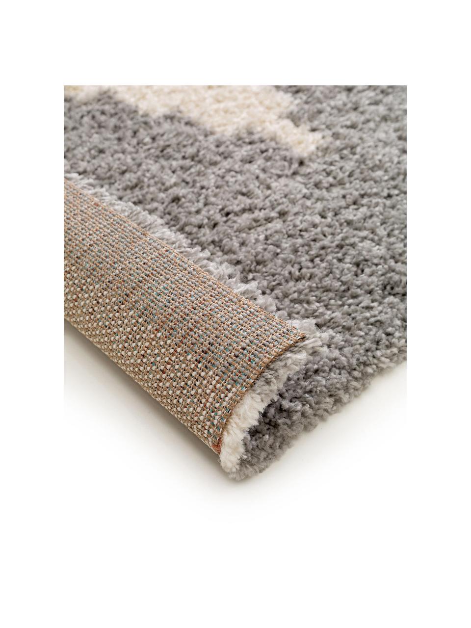 Alfombra de pelo largo Selim, 100% polipropileno, Gris, beige claro, An 200 x L 290 cm (Tamaño L)