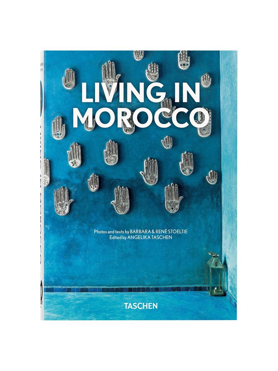 Livre photo Living in Morocco, Papier, couverture rigide, Living in Morocco, larg. 16 x haut. 22 cm