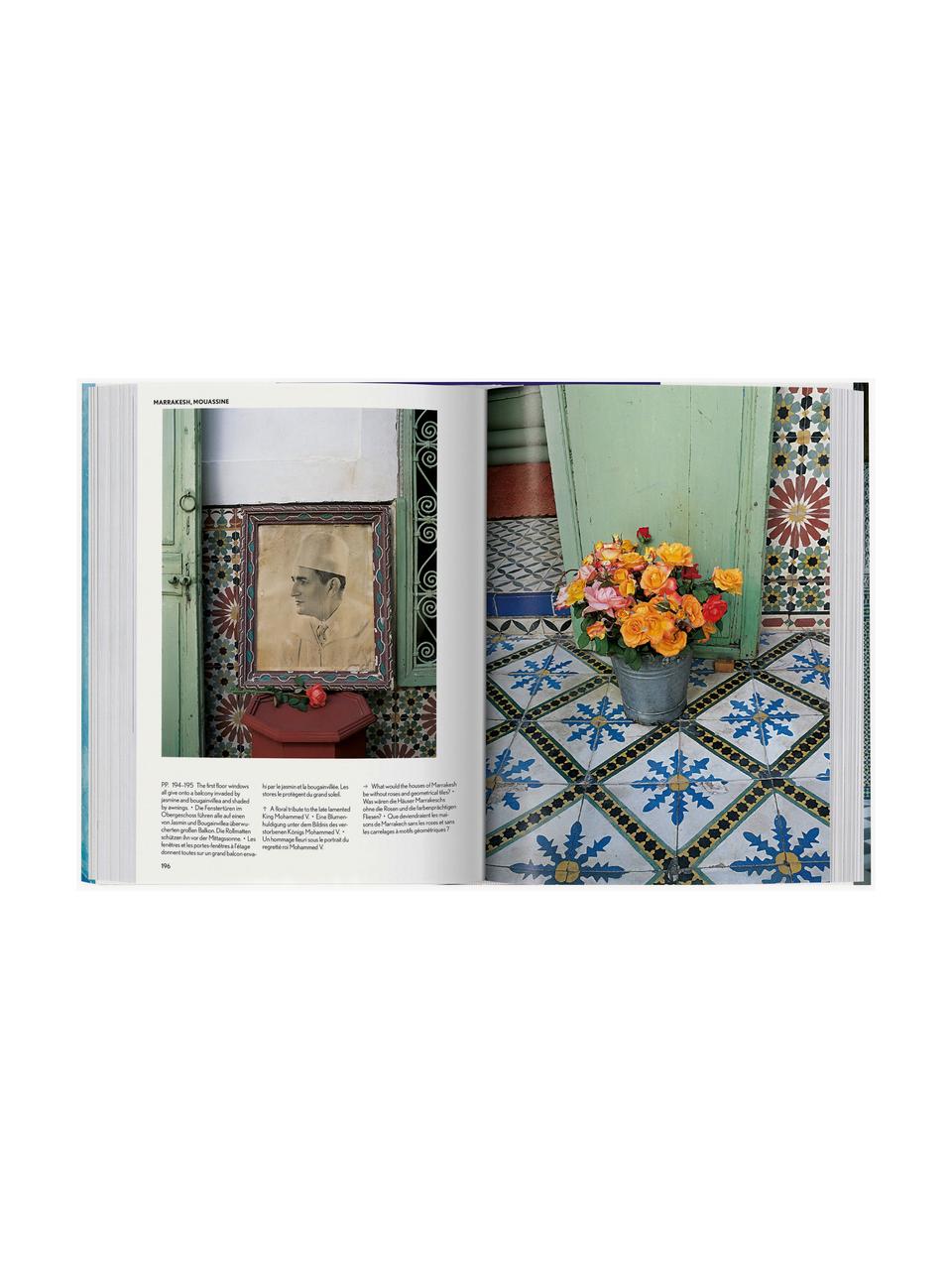 Ilustrovaná kniha Living in Morocco, Papír, pevná vazba, Living in Morocco, Š 16 cm, V 22 cm