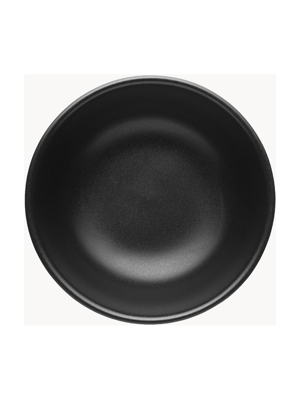 Schälchen Nordic Kitchen, 4 Stück, Steinzeug, Schwarz, Ø 16 x H 6 cm