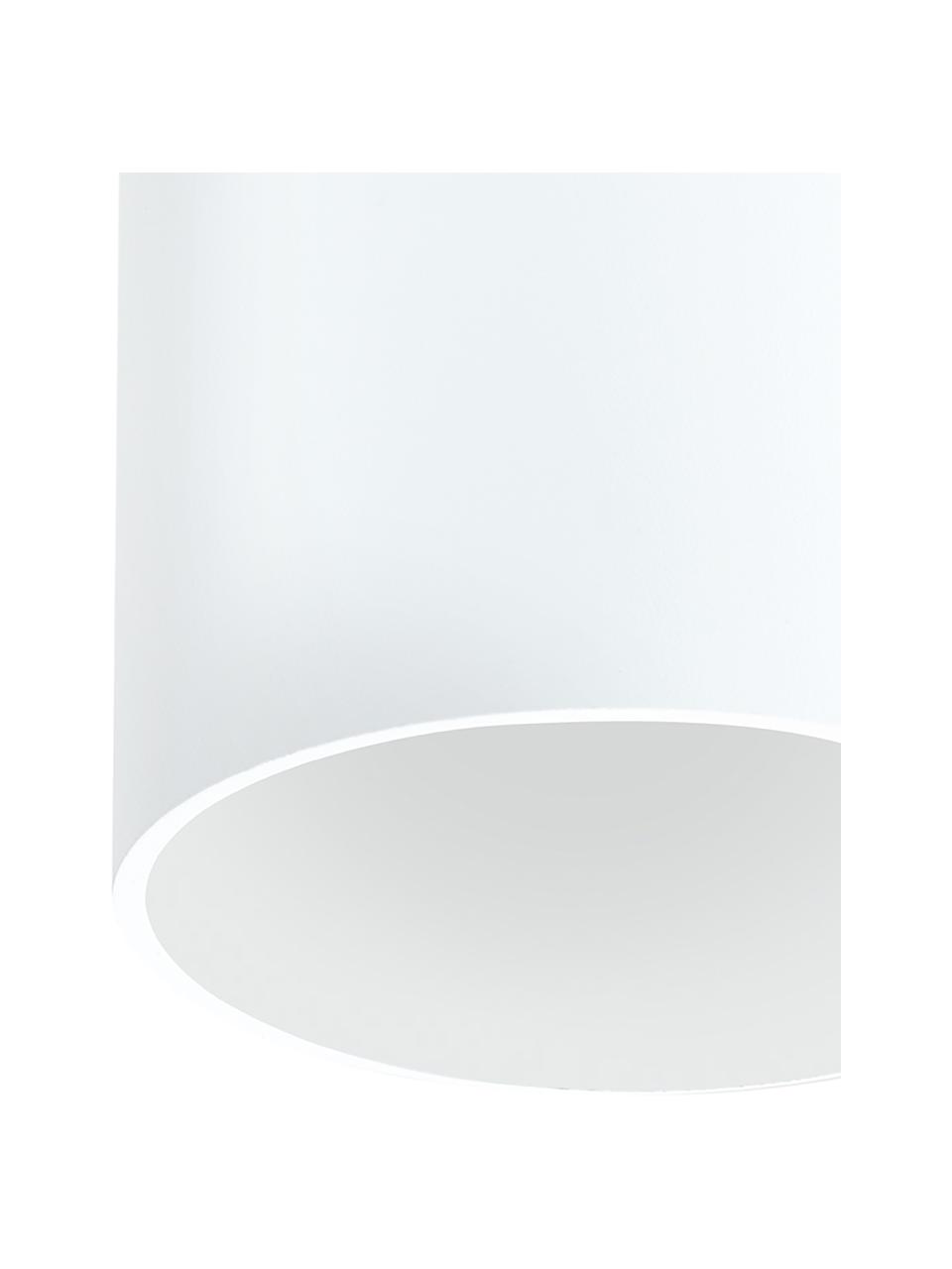 Faretto da soffitto a LED Marty, Baldacchino: metallo verniciato a polv, Bianco, Ø 10 x Alt. 12 cm