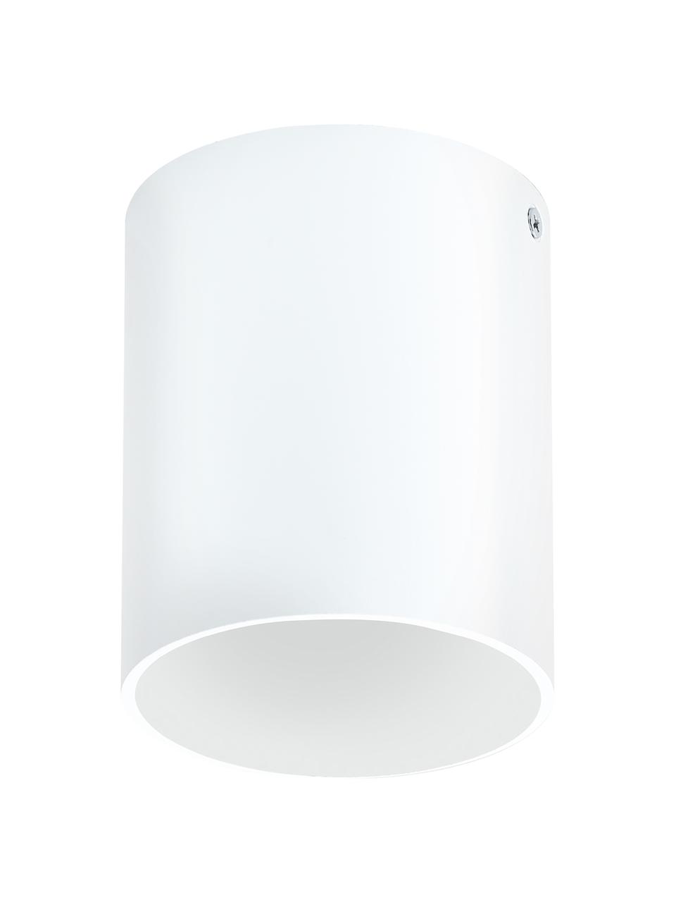 Spot plafond LED Marty, Métal, revêtement par poudre, Blanc, Ø 10 x haut. 12 cm