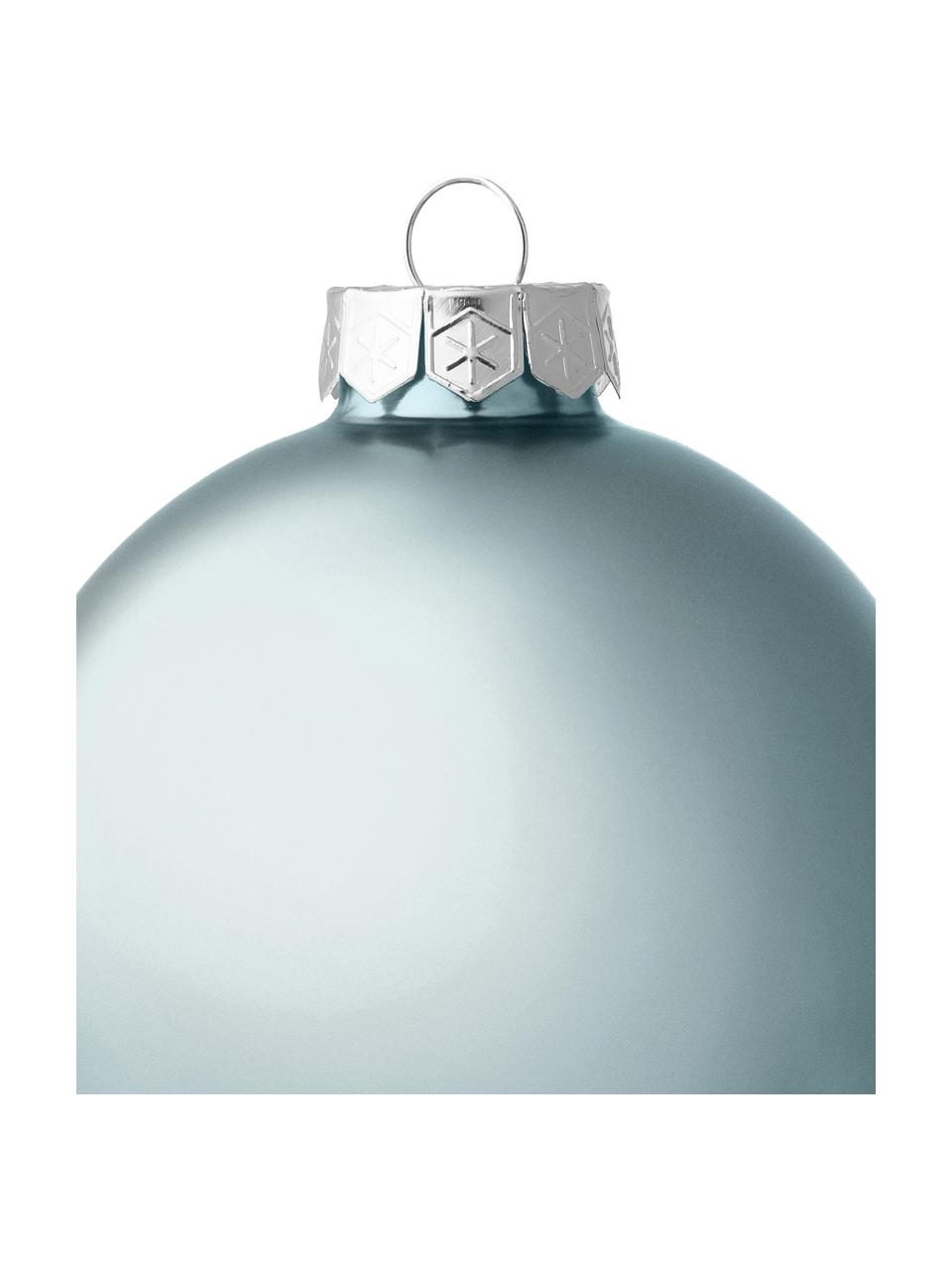 Set palline di Natale Evergreen 16 pz, Azzurro, Ø 4 x Alt. 4 cm