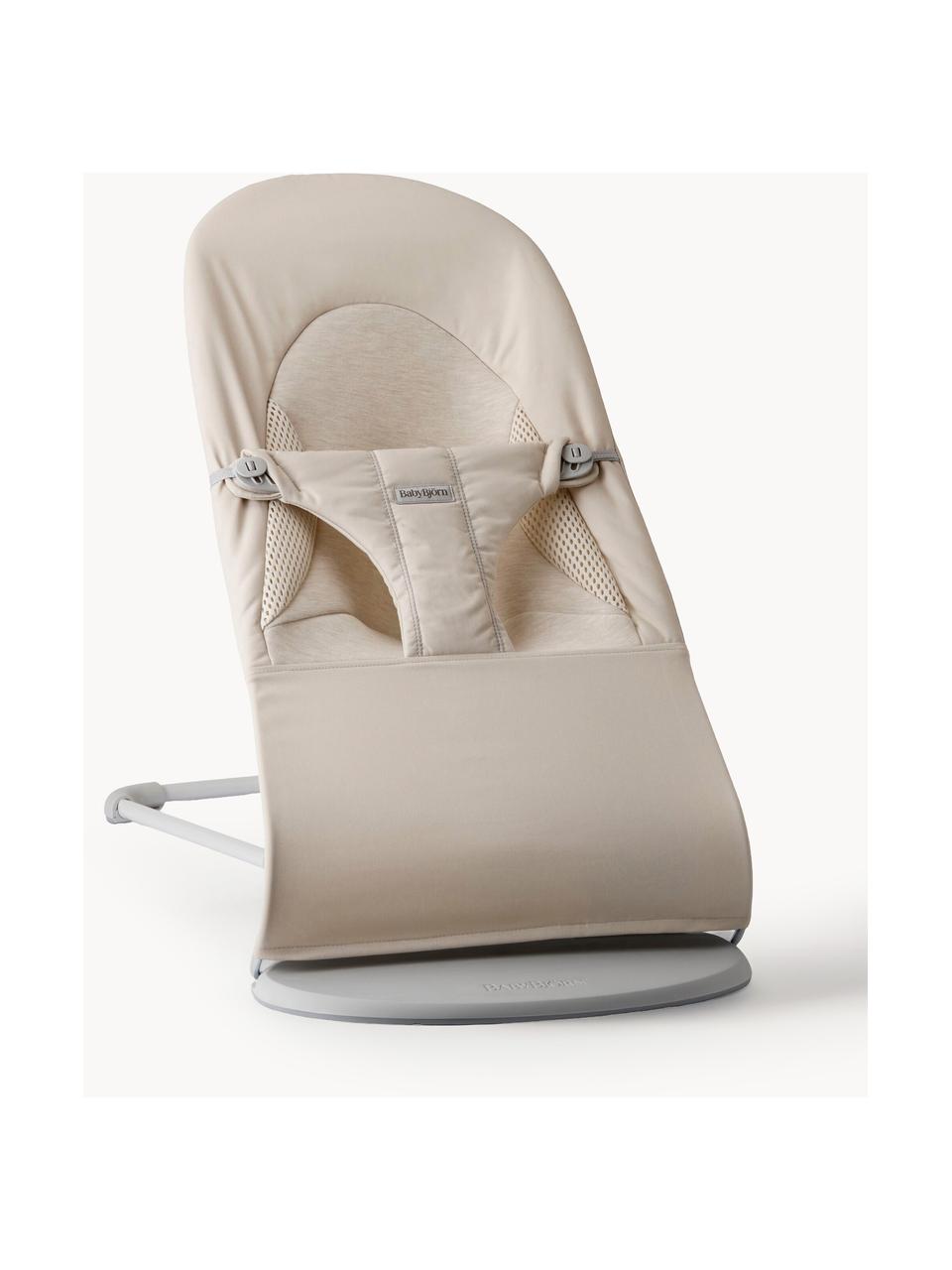 Babywippe Balance Soft, Gestell: 79 % Metall, 21 % Kunstst, Hellbeige, B 35 x T 56 cm