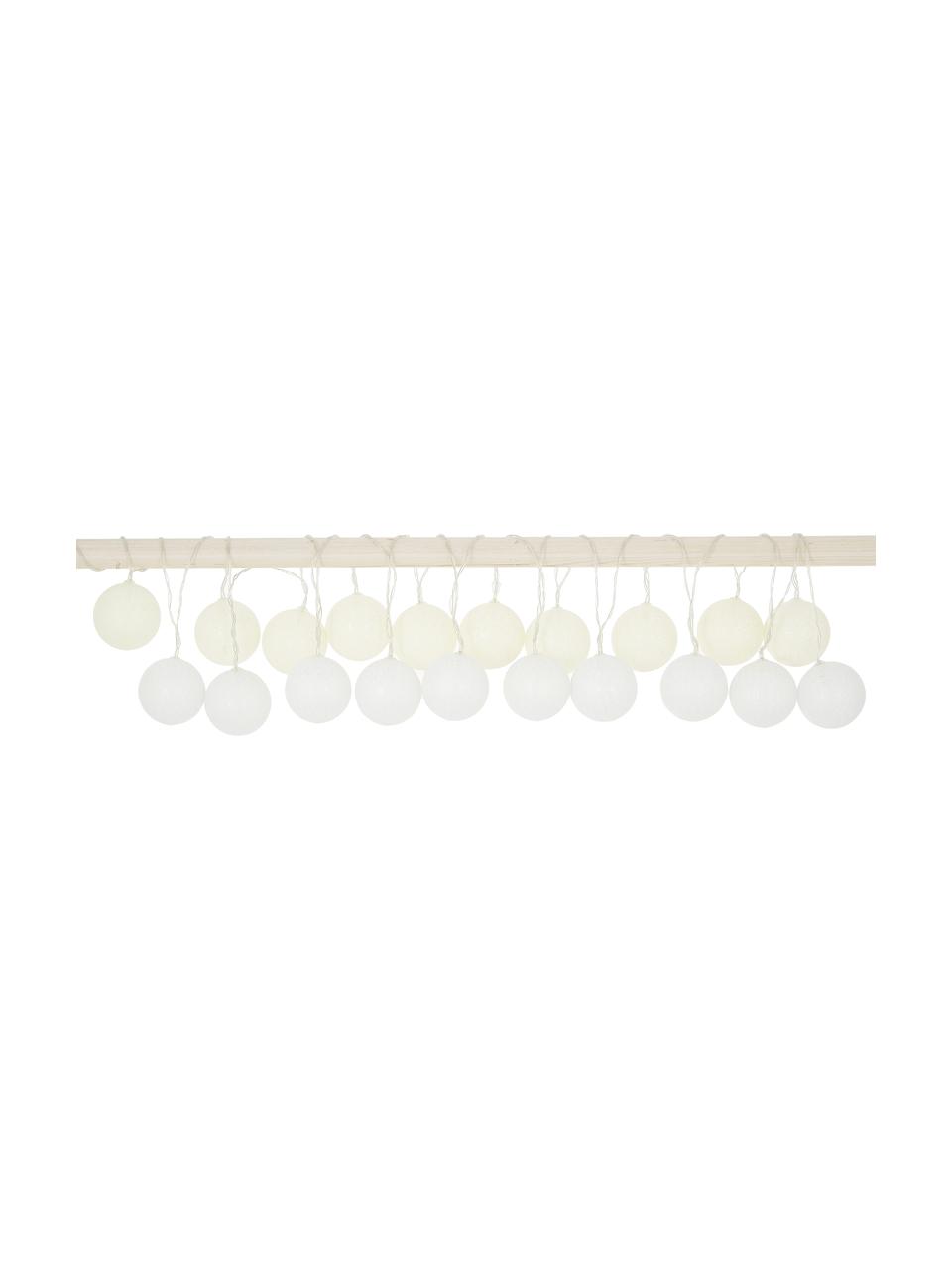 Guirlande lumineuse LED Bellin, 320 cm, Crème, blanc