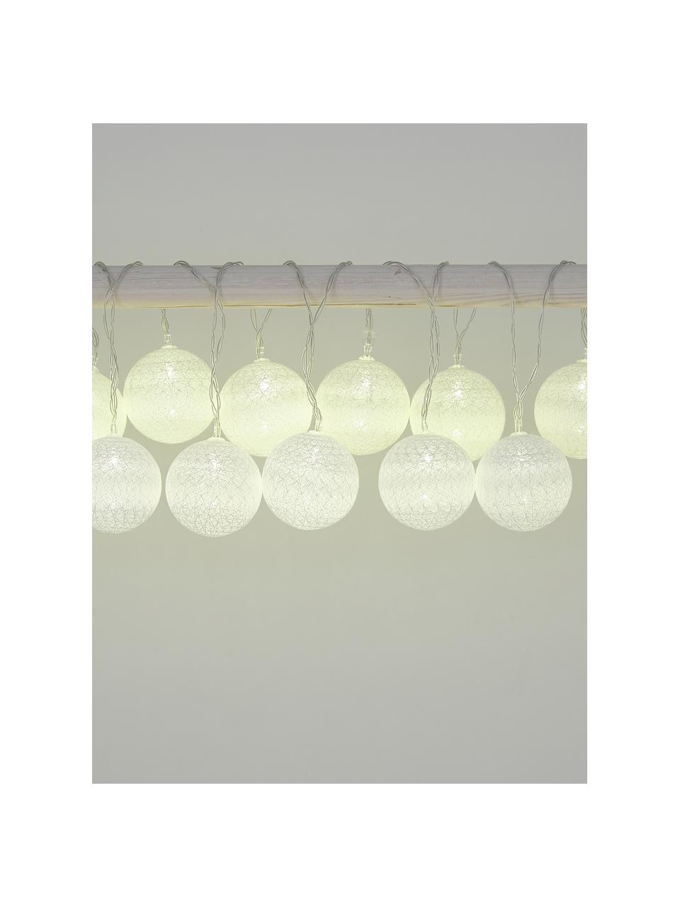 Svetelná LED reťaz Bellin, 320 cm, Krémová, biela