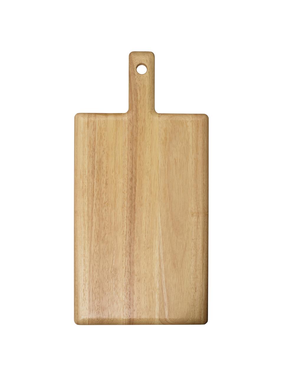 Tabla de cortar de madera Wood Light, Madera, Beige, L 53 x An 26 cm